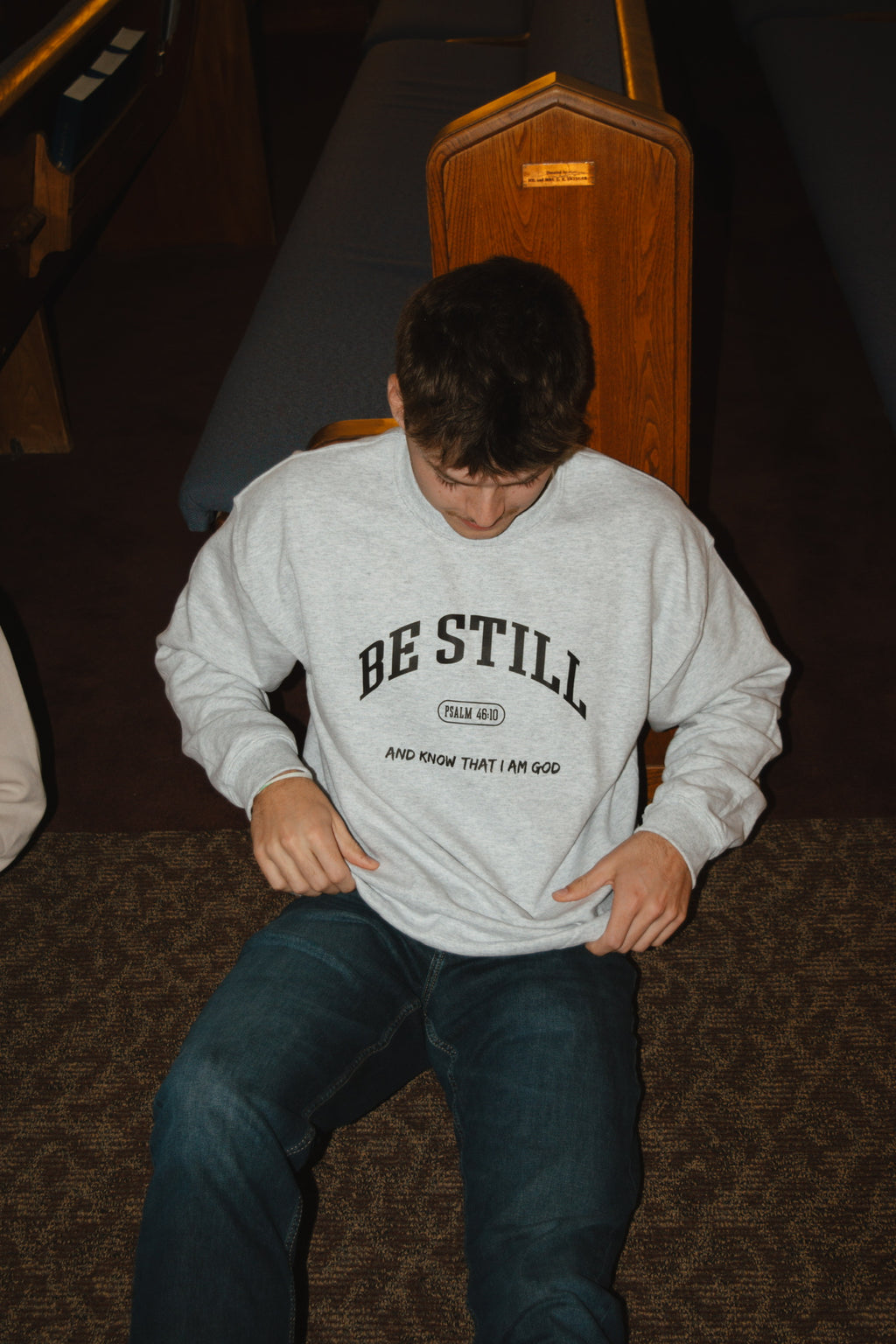 Be Still Crewneck